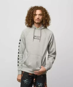 APPAREL Vans Versa Standard Pullover Hoodie-Cement Heather