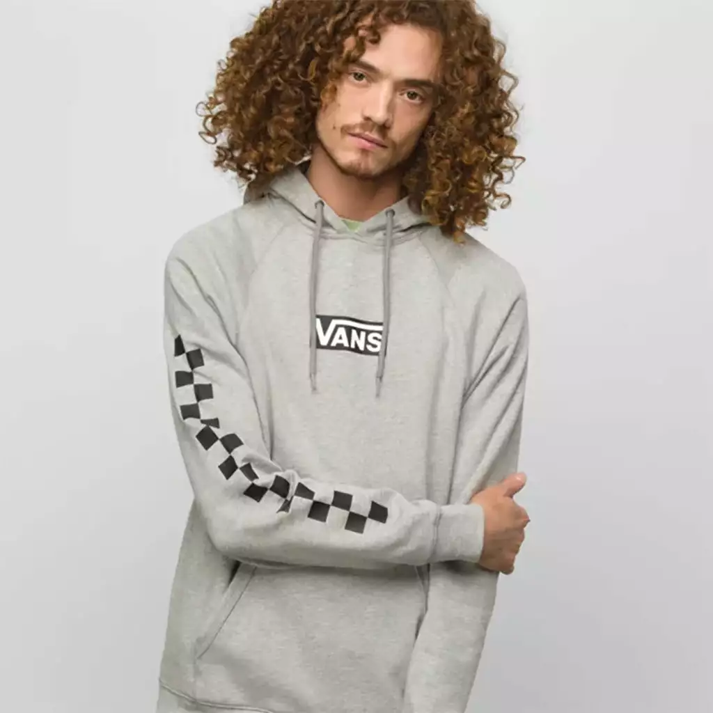APPAREL Vans Versa Standard Pullover Hoodie-Cement Heather 2 APPAREL Vans Versa Standard Pullover Hoodie-Cement Heather