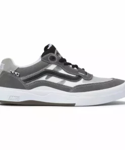 Vans Wayvee BMX Shoes-Gray/White