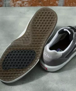 Vans Wayvee BMX Shoes-Gray/White