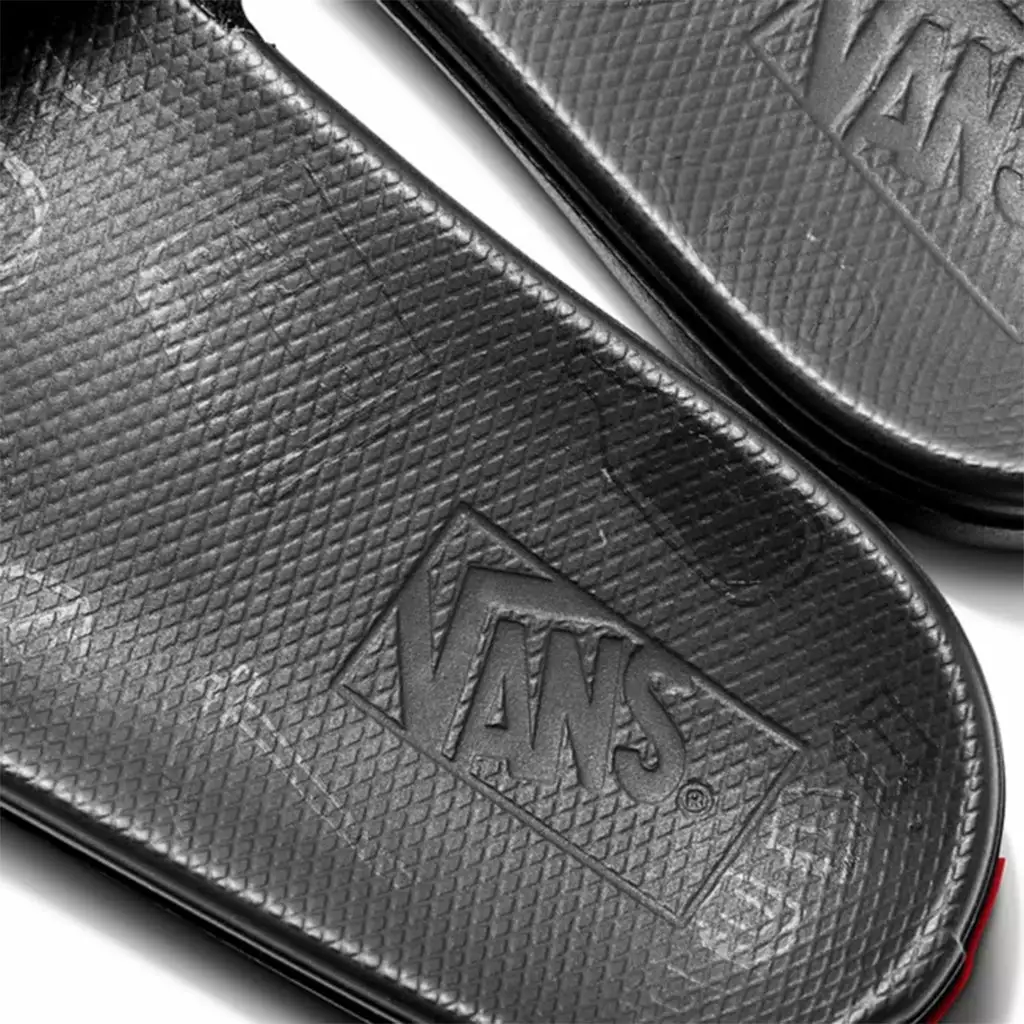 SHOES Vans X Cult La Costa Sliders-Black/Gray 4 SHOES Vans X Cult La Costa Sliders-Black/Gray