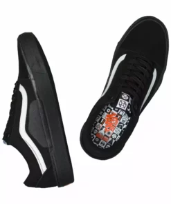 Vans X Cult Old Skool Pro BMX Shoes-Black/Black