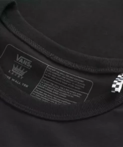 Vans X Dan Lacey Off The Wall Pocket T-Shirt-Black APPAREL