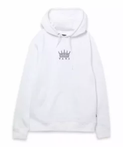 Vans X Dan Lacey Versa Standard Pullover Hoodie-White APPAREL