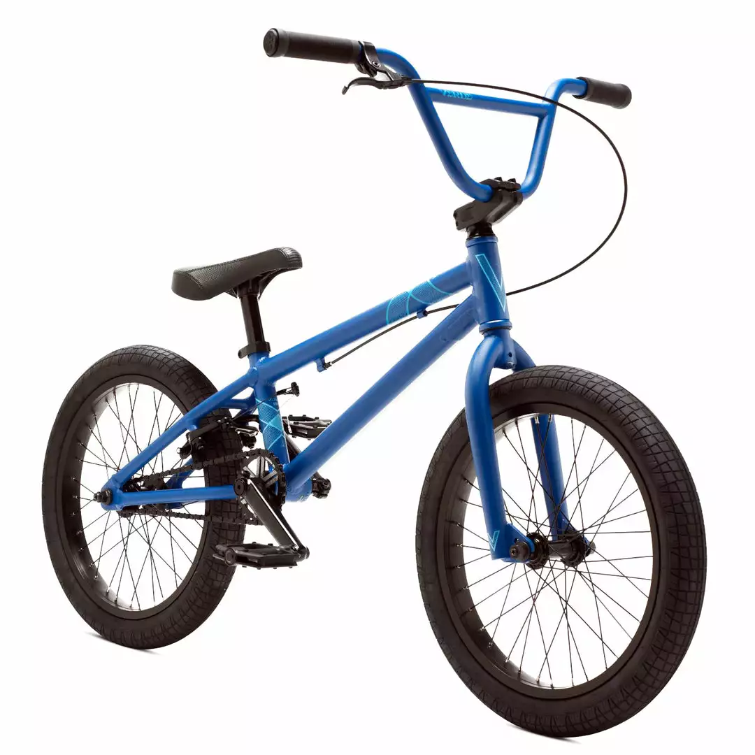 Verde Vectra 18" BMX Freestyle Bike-Blue 2 Verde Vectra 18" BMX Freestyle Bike-Blue