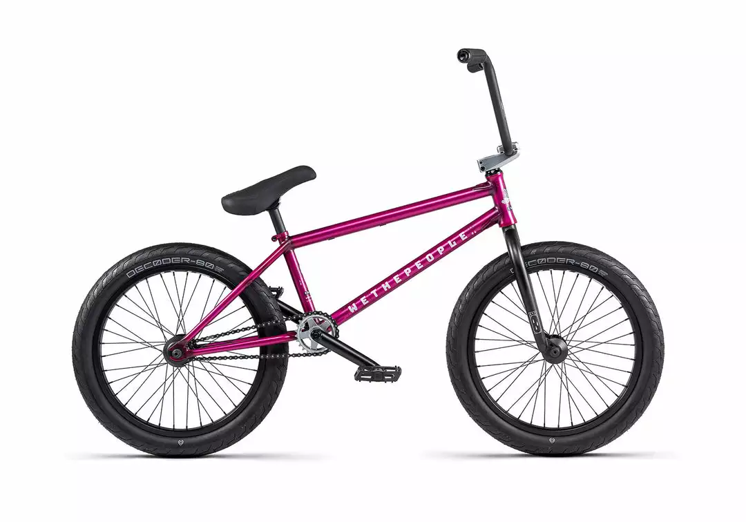 We The People Trust 21"TT BMX Bike-Translucent Berry Pink FREESTYLE BIKES 1 We The People Trust 21"TT BMX Bike-Translucent Berry Pink FREESTYLE BIKES