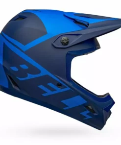 PROTECTIVE GEAR Bell Transfer Helmet-Matte Blue/Dark Blue