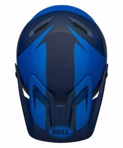 PROTECTIVE GEAR Bell Transfer Helmet-Matte Blue/Dark Blue