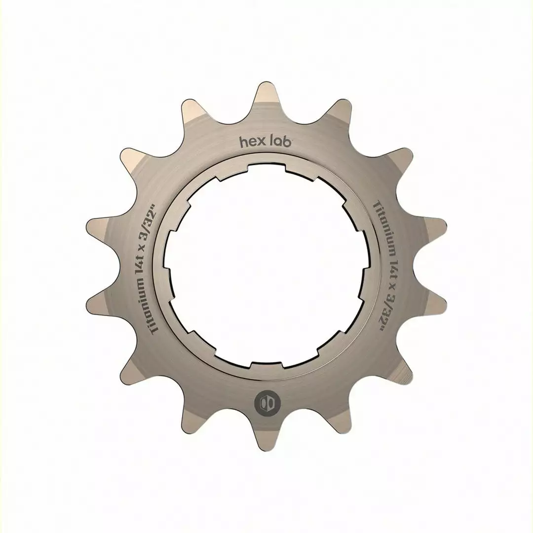 Box Hex Lab 3/32" Titanium Cog COMPONENTS 11 Box Hex Lab 3/32" Titanium Cog COMPONENTS