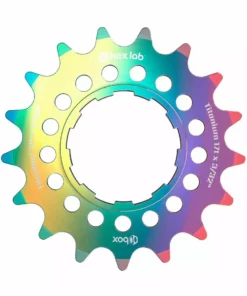 Box Hex Lab 3/32" Titanium Cog COMPONENTS 51 Box Hex Lab 3/32