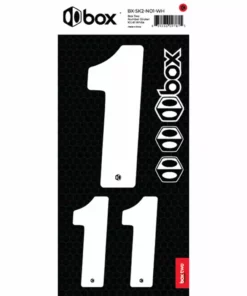 Box Two Number Sticker Set 0-9