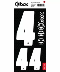Box Two Number Sticker Set 0-9
