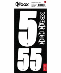 Box Two Number Sticker Set 0-9