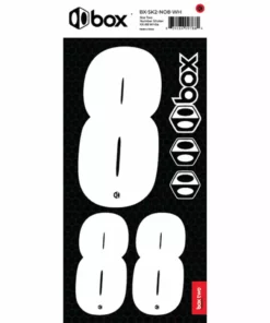 Box Two Number Sticker Set 0-9