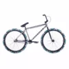 BIKES Cult Devotion 26" BMX Freestyle Bike-Raw/Teal Camo Tires