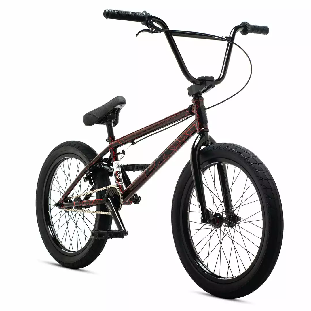 BIKES DK Helio 21"TT BMX Freestyle Bike-Black Crackle 14 BIKES DK Helio 21"TT BMX Freestyle Bike-Black Crackle