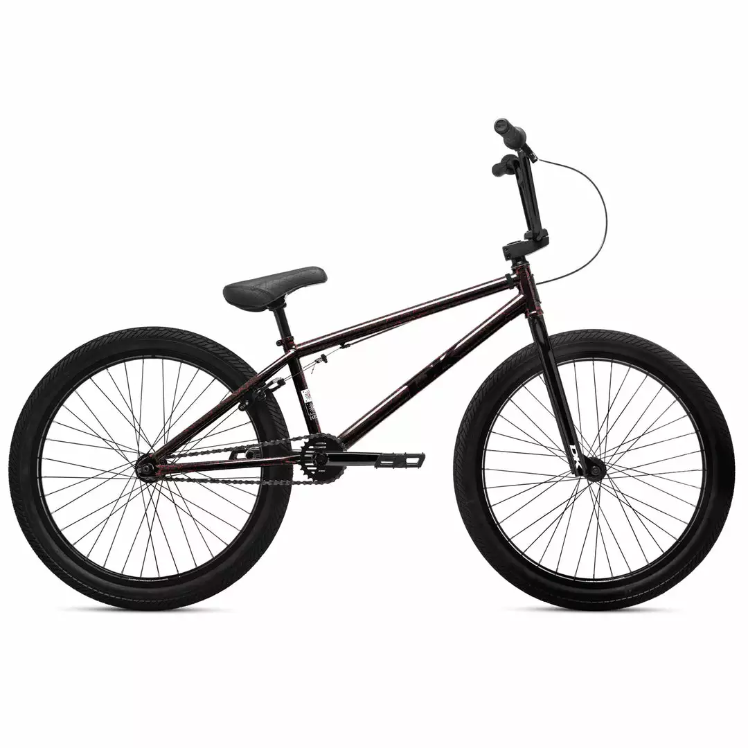 DK Helio 24" BMX Freestyle Bike-Black Crackle 1 DK Helio 24" BMX Freestyle Bike-Black Crackle
