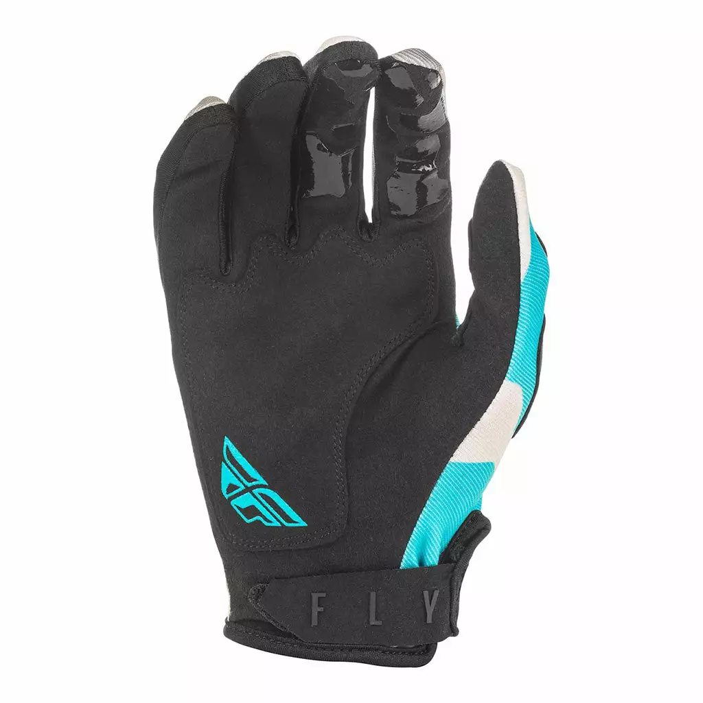 Fly Racing Kinetic K221 BMX Race Gloves-Grey/Blue RACE WEAR 4 Fly Racing Kinetic K221 BMX Race Gloves-Grey/Blue RACE WEAR