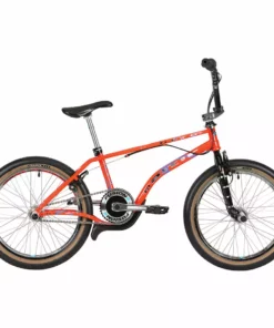 Haro Lineage Air Master 20.5"TT BMX Freestyle Bike-Neon Red