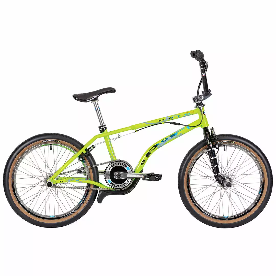 Haro Lineage Sport Bashguard 21"TT BMX Freestyle Bike-Neon Green FREESTYLE BIKES 1 Haro Lineage Sport Bashguard 21"TT BMX Freestyle Bike-Neon Green FREESTYLE BIKES