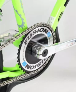 Haro Lineage Sport Bashguard 21"TT BMX Freestyle Bike-Neon Green FREESTYLE BIKES 17 Haro Lineage Sport Bashguard 21