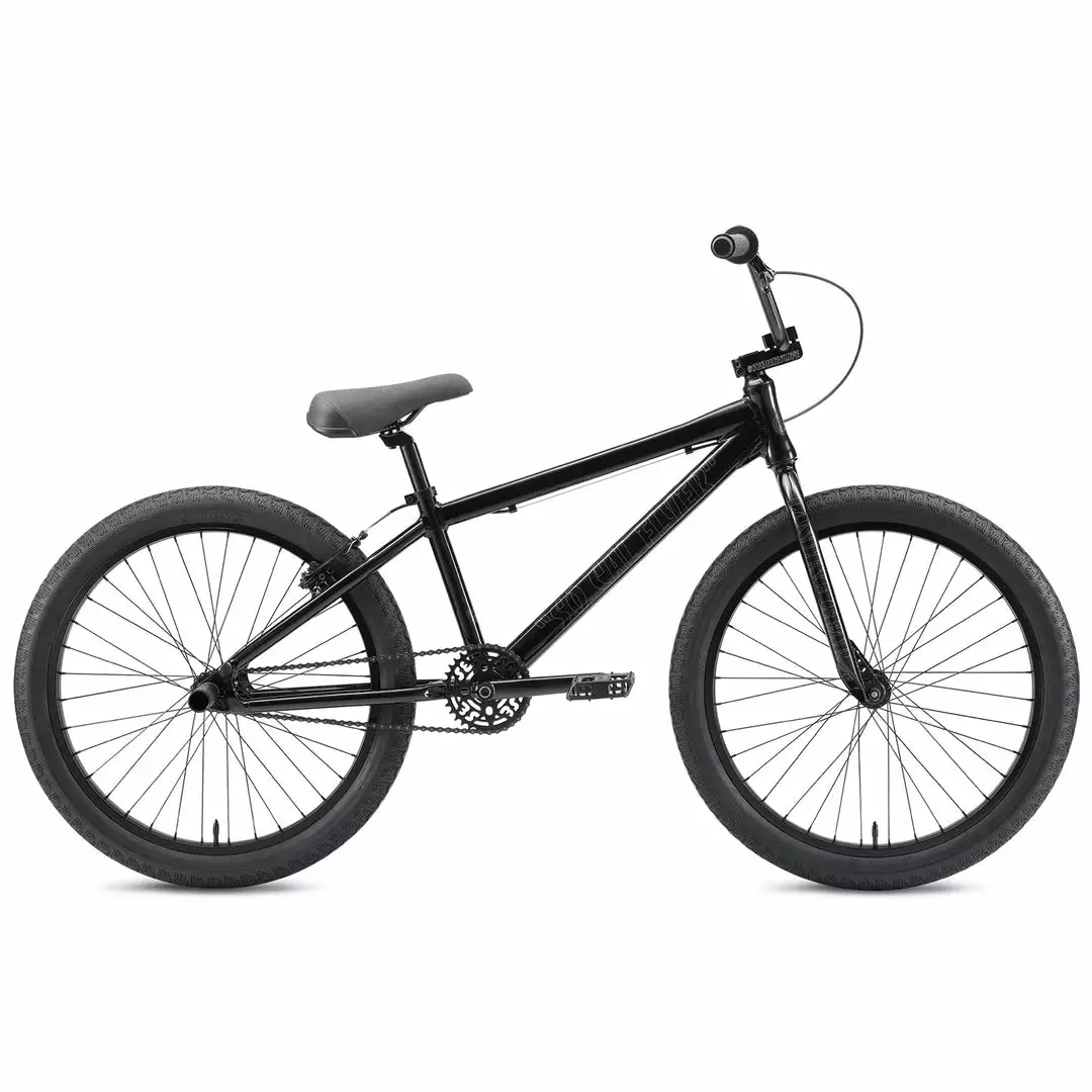 SE So Cal Flyer 24" BMX Freestyle Bike-Stealth Mode Black FREESTYLE BIKES 4 SE So Cal Flyer 24" BMX Freestyle Bike-Stealth Mode Black FREESTYLE BIKES