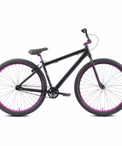 SE Big Flyer 29" BMX Freestyle Bike-Stealth Mode/Purple Ano BIKES