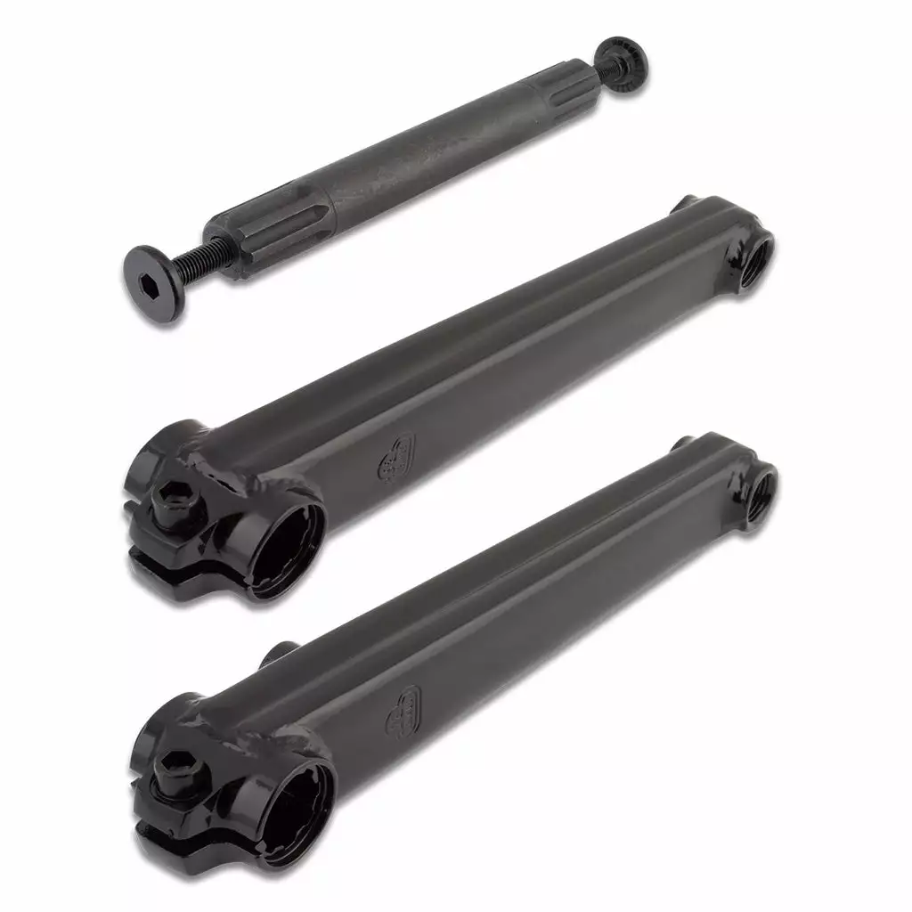 COMPONENTS SE V-Ridge 3-pc BMX Crankset 1 COMPONENTS SE V-Ridge 3-pc BMX Crankset