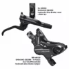 Shimano Deore M6120 Hydraulic Disc Brake And Lever COMPONENTS