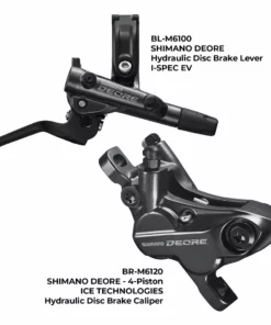 Shimano Deore M6120 Hydraulic Disc Brake And Lever COMPONENTS