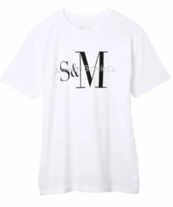 S&M Decline T-Shirt-White APPAREL