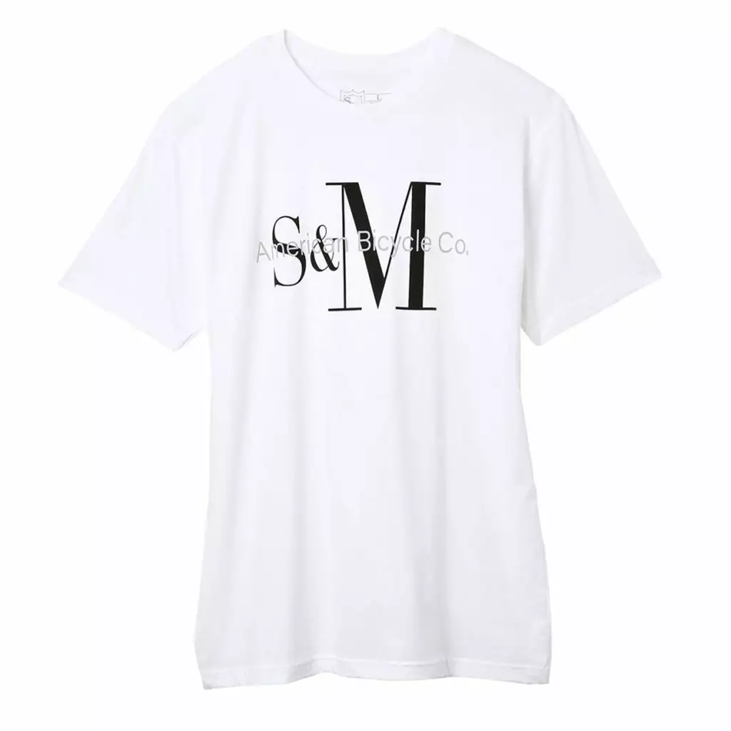 S&M Decline T-Shirt-White APPAREL 1 S&M Decline T-Shirt-White APPAREL