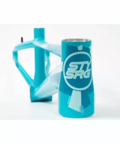 Stay Strong For Life V3 BMX Race Frame-Aqua FRAMES