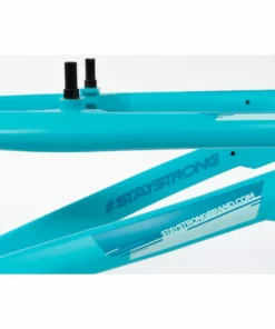 Stay Strong For Life V3 BMX Race Frame-Aqua FRAMES