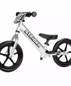 Strider 12 Pro Balance Bike-Silver
