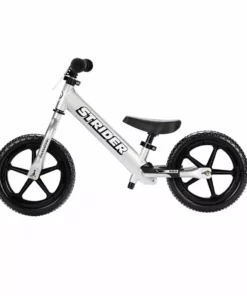 Strider 12 Pro Balance Bike-Silver