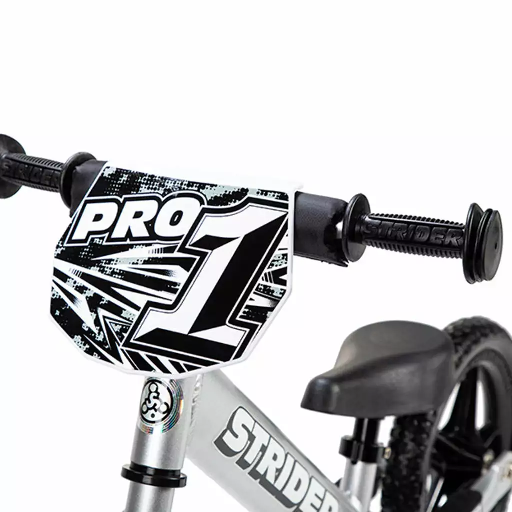 Strider 12 Pro Balance Bike-Silver 3 Strider 12 Pro Balance Bike-Silver