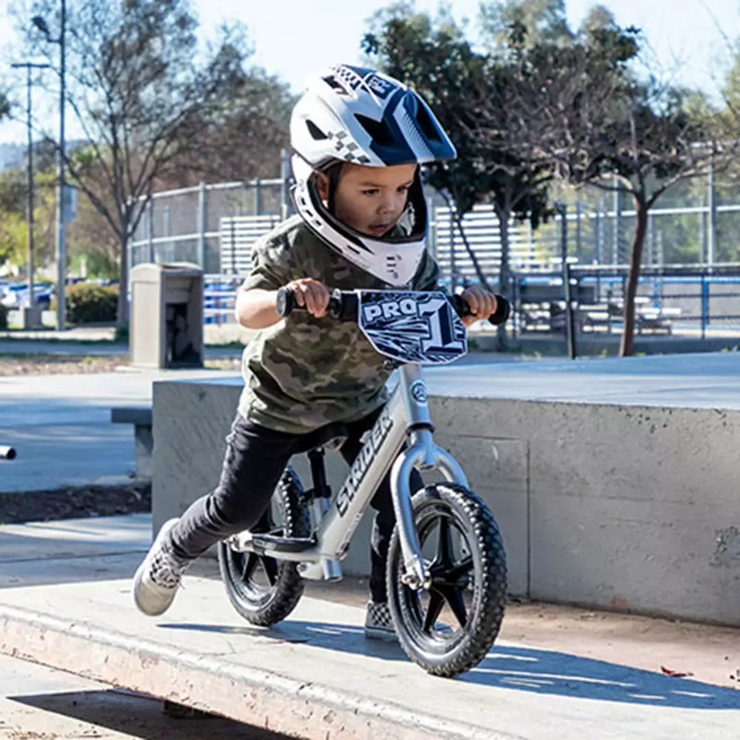 Strider 12 Pro Balance Bike-Silver 8 Strider 12 Pro Balance Bike-Silver