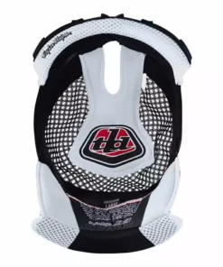 Troy Lee D3 Helmet Headliner-White PROTECTIVE GEAR