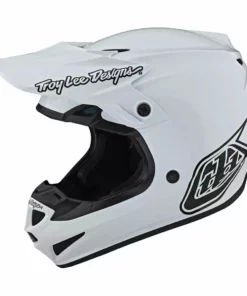 Troy Lee Designs SE4 Polyacrylite MIPS Mono Helmet-White