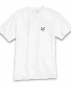 Vans X Courage Adams Off The Wall Classic T-Shirt-White