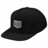 100% Pioneer Snapback Hat-OSFA-Black Hats