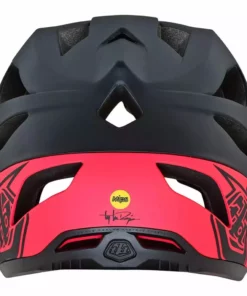 Troy Lee Designs 2019 Stage MIPS Helmet-Black/Pink PROTECTIVE GEAR