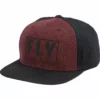 Fly Racing Gasket Hat-Black/Red APPAREL
