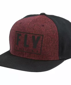Fly Racing Gasket Hat-Black/Red APPAREL