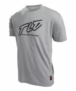Troy Lee Designs Just Right T-Shirt - Heather Platinum APPAREL