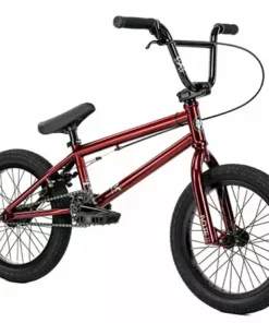 Kink Carve BMX Bike-16"-Trans Red