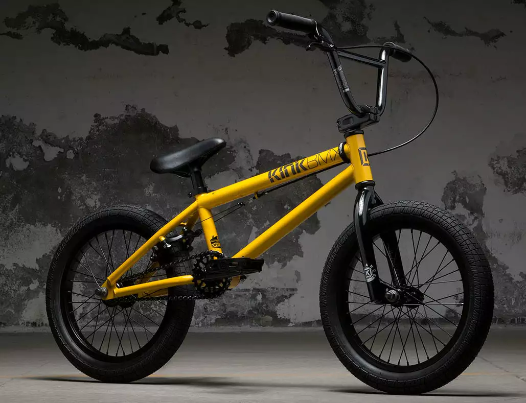 LITTLE BIKES Kink Carve 16" BMX Bike-Olympic Yellow 3 LITTLE BIKES Kink Carve 16" BMX Bike-Olympic Yellow