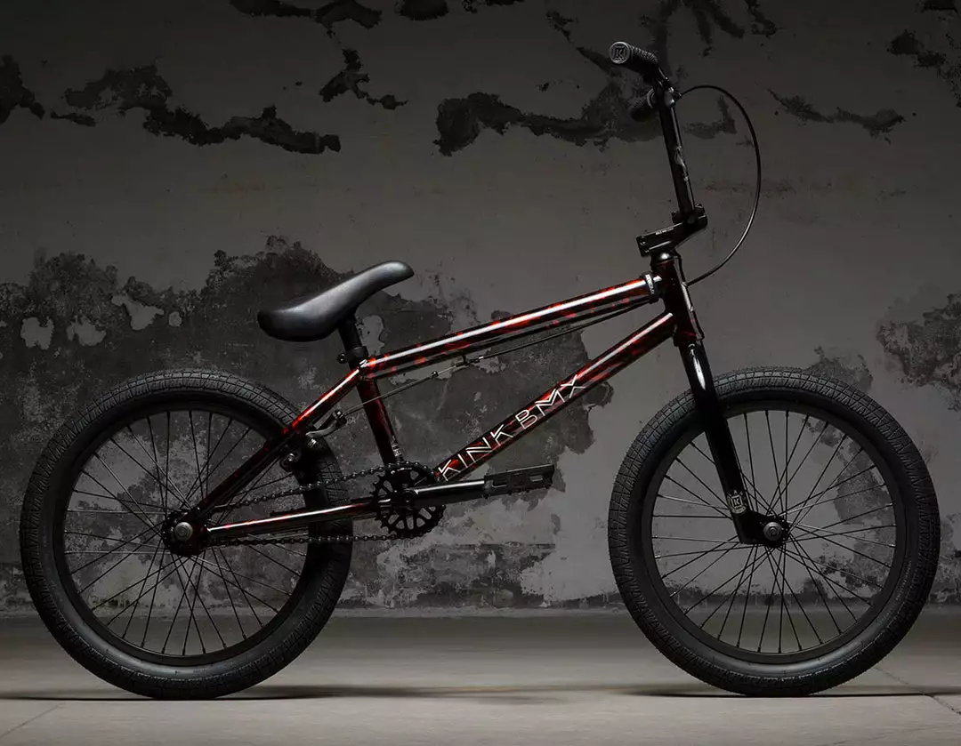 Kink Kicker 18" BMX Bike-Gloss Blood Orange Splash LITTLE BIKES 3 Kink Kicker 18" BMX Bike-Gloss Blood Orange Splash LITTLE BIKES