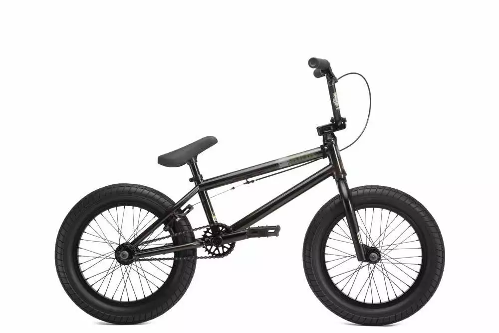 LITTLE BIKES Kink Carve 16" Bike-Gloss Trans Black 1 LITTLE BIKES Kink Carve 16" Bike-Gloss Trans Black